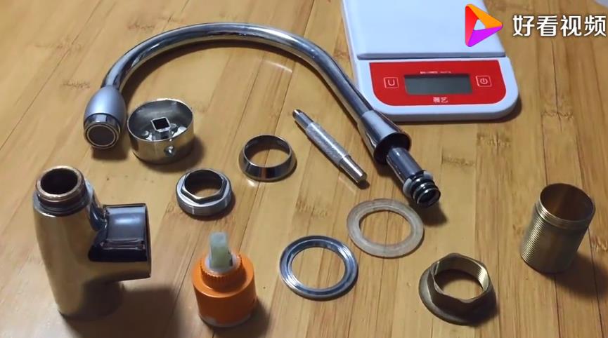 全銅歐式仿古水龍頭拆解圖，其實大多數(shù)水龍頭拆解方式都差不多！